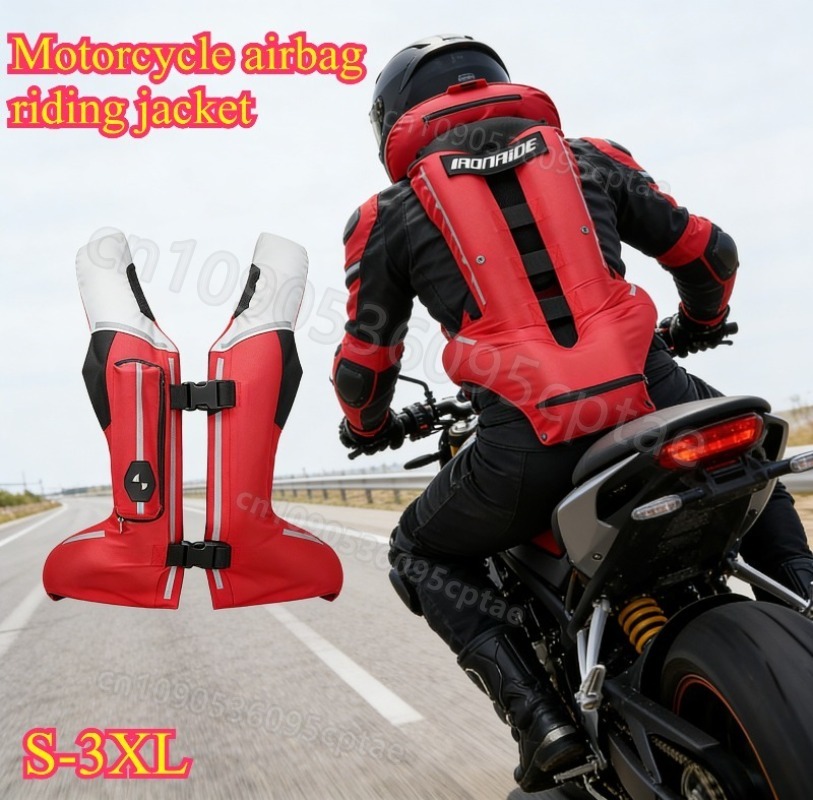 Motorcycle Gear With Airbag - 오토바이 에어백 조끼 오토바이 반사 안전