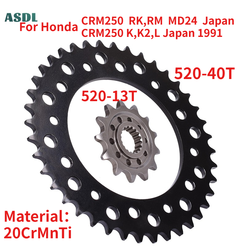 Motorcycle Gear Japan - 혼다 CRM250 RK RM MD24 일본