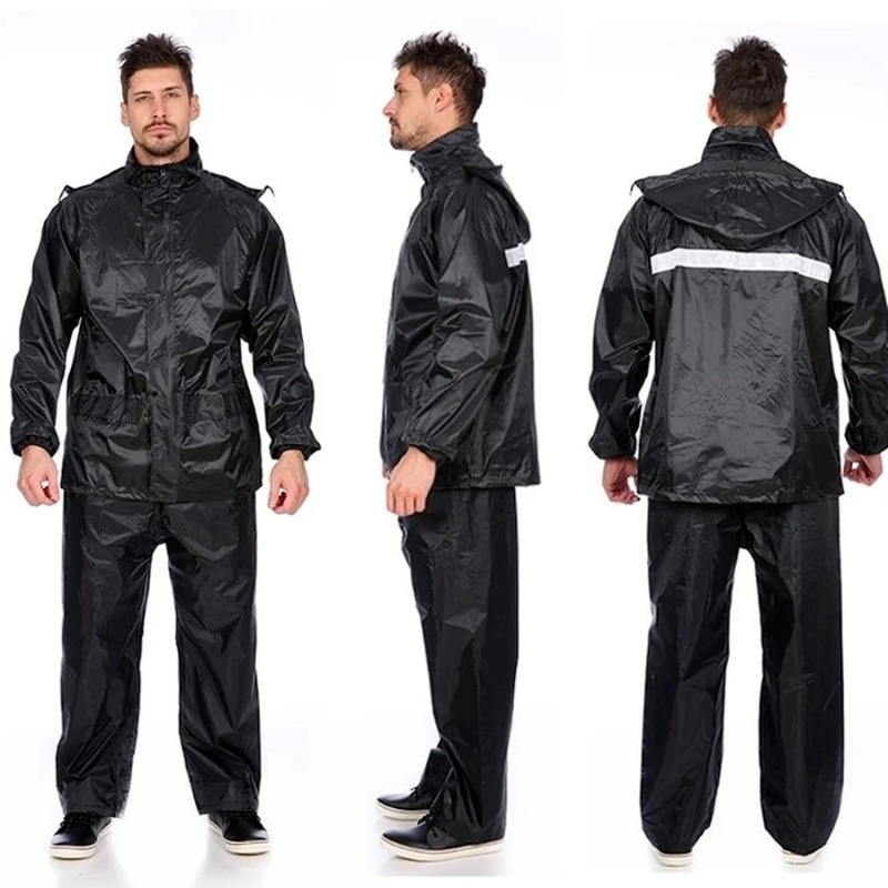 Motorcycle Gear Women Pants - 블랙 오토바이 블랙 성인 비옷, 방수