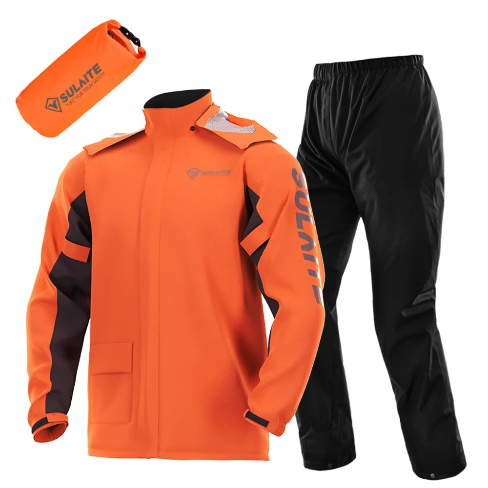 Motorcycle Gear Women Pants - 오토바이 레인기어 세트, 가벼운 라이딩 레인코트
