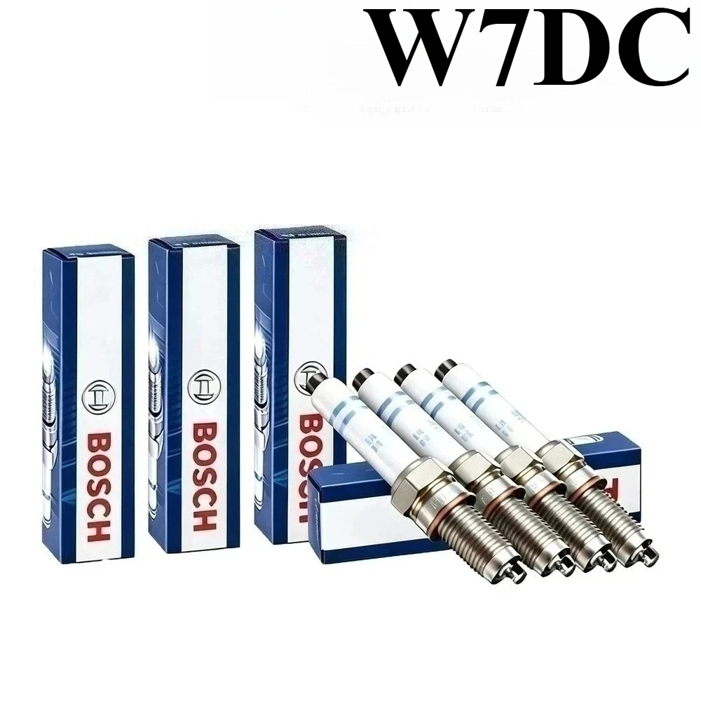 Bosch Spark Plug Copper - 내구성이 뛰어난 보쉬 W7DC 대형 육각