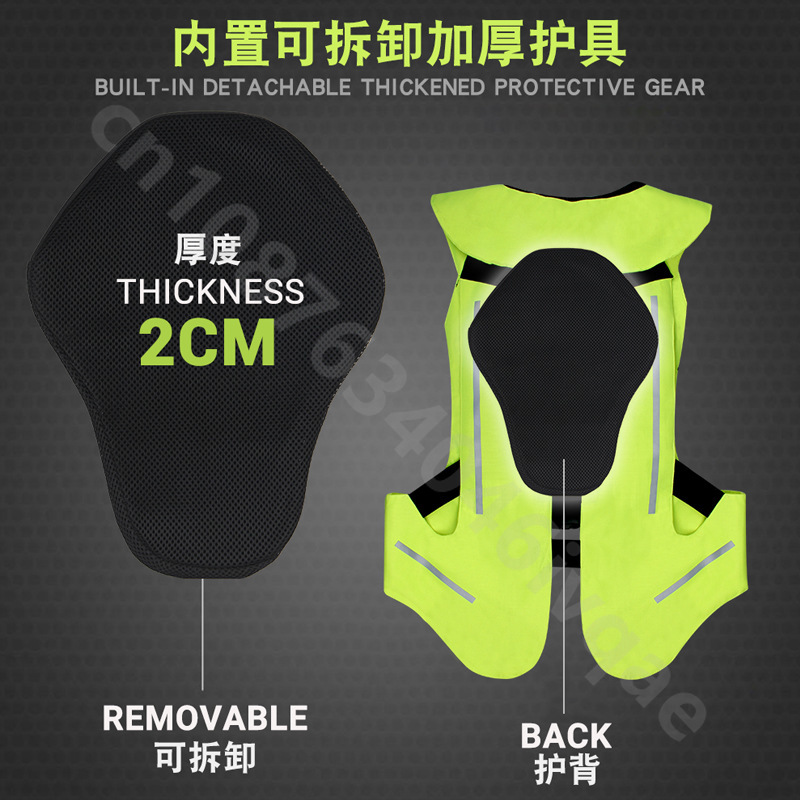 오토바이 라이더 보호 조끼 낙하 방지 내마모성 오토바이 - Motorcycle Gear With Airbag 리뷰 및 가격