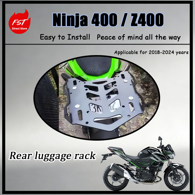 닌자 400 Z400 18-24용 리어 펜더 러기지 랙 - Motorcycle Gear And Accessories 리뷰 및 가격