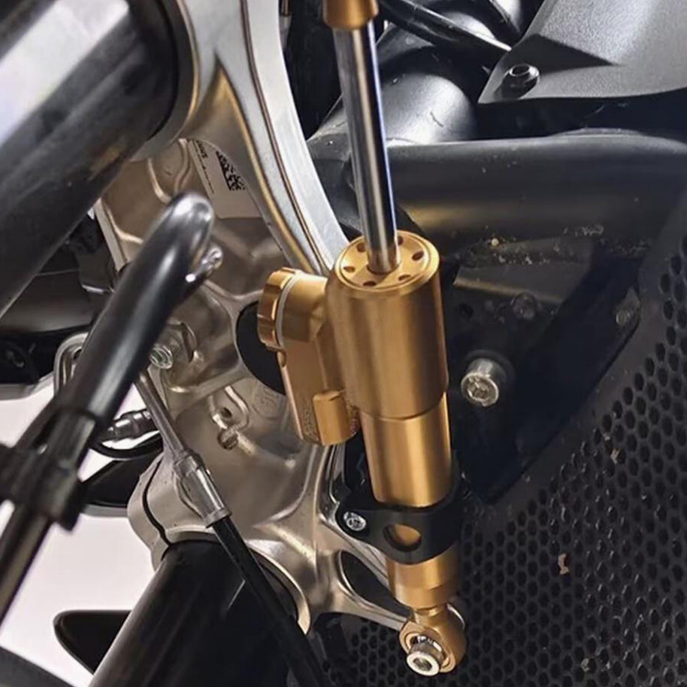 새로운 오토바이 액세서리 스티어링 안정화 댐퍼 브래킷  - Motorcycle Gear Airbag 리뷰 및 가격