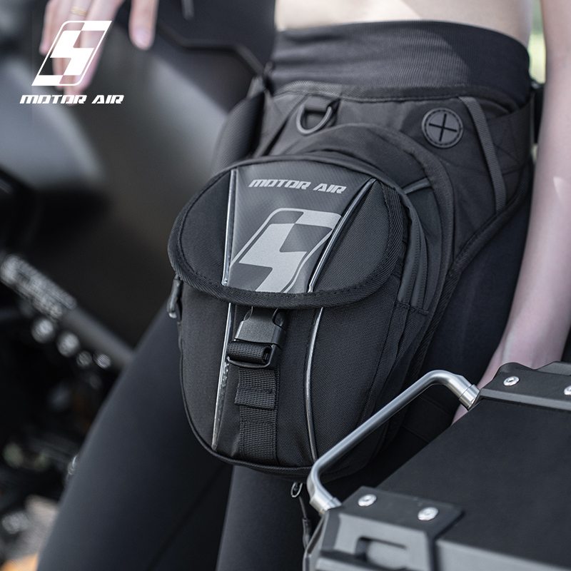 모터 에어 뉴 모터사이클 백 블랙 드롭 웨이스트 레그  - Motorcycle Gear With Airbag 리뷰 및 가격