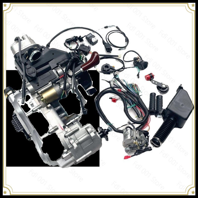 GY6 연속 가변 속도 내장형 후진 기어 4륜 ATV  - Motorcycle Gear 리뷰 및 가격