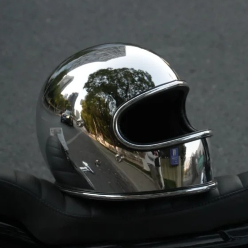 빈티지 오토바이 헬멧 일본 기술 유리섬유 풀페이스 헬멧 - Motorcycle Gear Japan 리뷰 및 가격