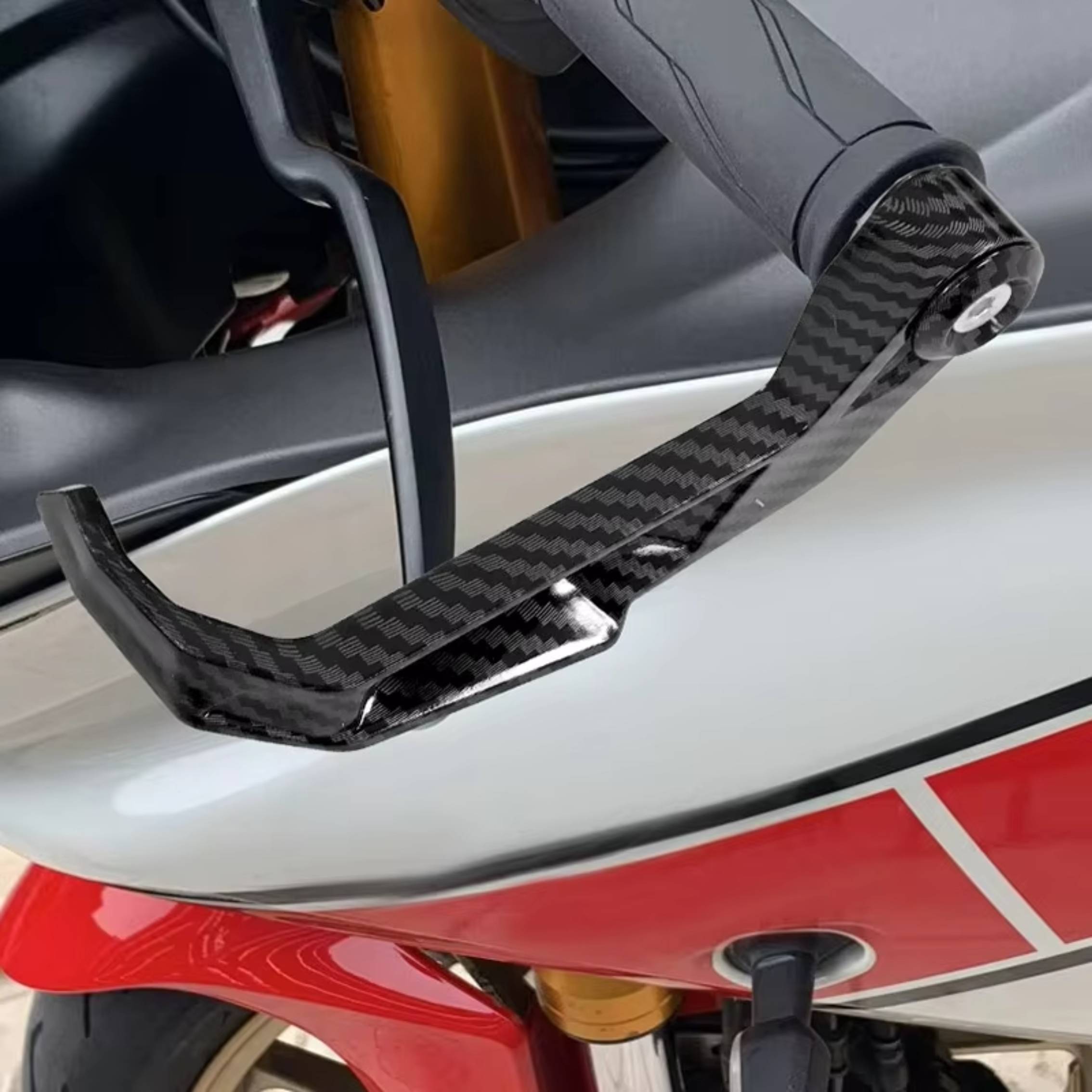 새로운 오토바이 핸드가드 개조 액세서리 다이캐스팅 알루 - Motorcycle Gear And Accessories 리뷰 및 가격