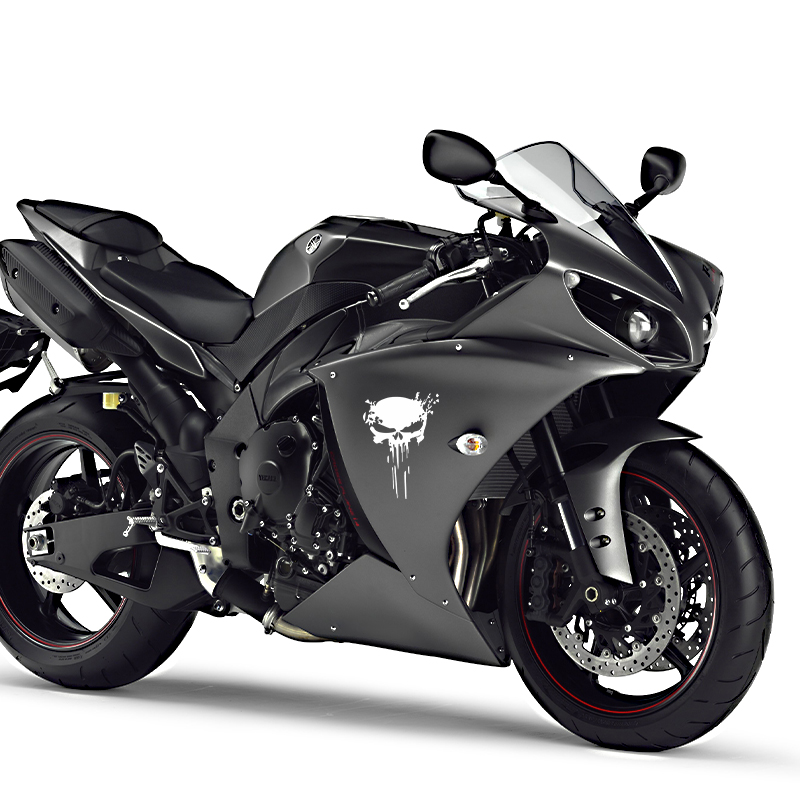 오토바이 반사 데칼 스티커, 해골 스티커, 방수 자외선 - Motorcycle Gear Outlet 리뷰 및 가격
