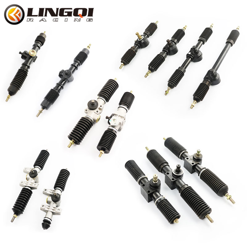 LINGQI Go Kart 오토바이 스티어링 휠 랙 피 - Motorcycle Gear On Sale 리뷰 및 가격