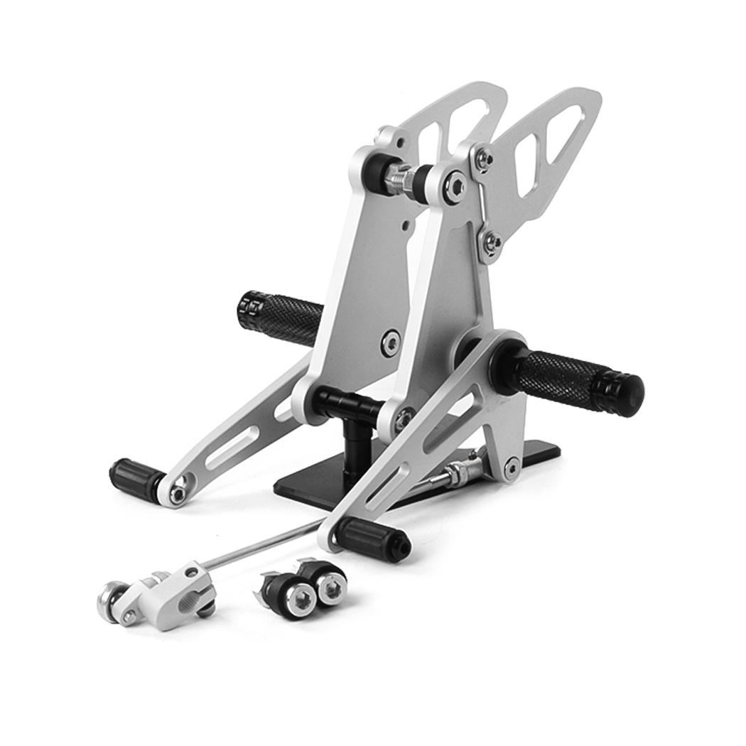 조정 가능한 오토바이 풋 페그 페달 발받침 리어셋 기어 - Motorcycle Gear And Accessories 리뷰 및 가격